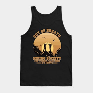 Out Of Breath Hiking Society Tank Top